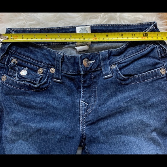 True religion boot cut women jeans size 28/30 - Picture 8 of 12